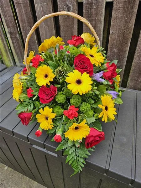 Florist's Choice - Basket — Florist choice - leave it to your florist to choose the best seasonal blooms available to create som