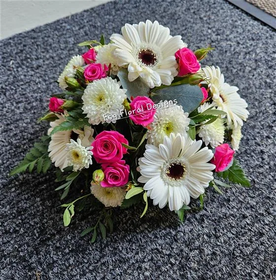 Small Child's Posy Arrangement — Small Child's Posy - a beautiful mix of seasonal flowers and foliage - available in various colours.