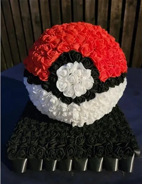Pokemon Ball - Artificial — Pokemon Ball - A beautiful tribute for any pokemon fan. Please allow 3 working days notice when orde