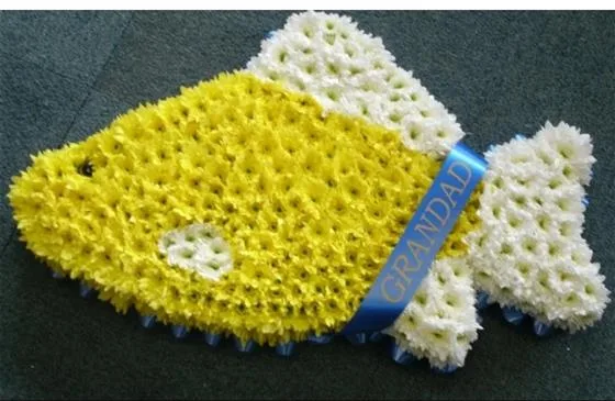 Fish — Available in other colours. Our picture shows our Standard size option. Please allow 2 working days