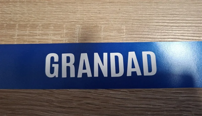 Personalised Ribbon — Add a personalised ribbon to your floral tribute, any name up to 10 letters and any colour to match