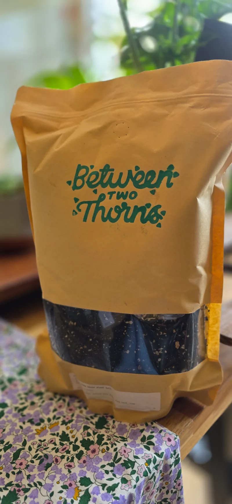 Houseplant Soil — Great for repotting a couple of plants, this Soil contains perlite, lava meal, natural wood fibre, t