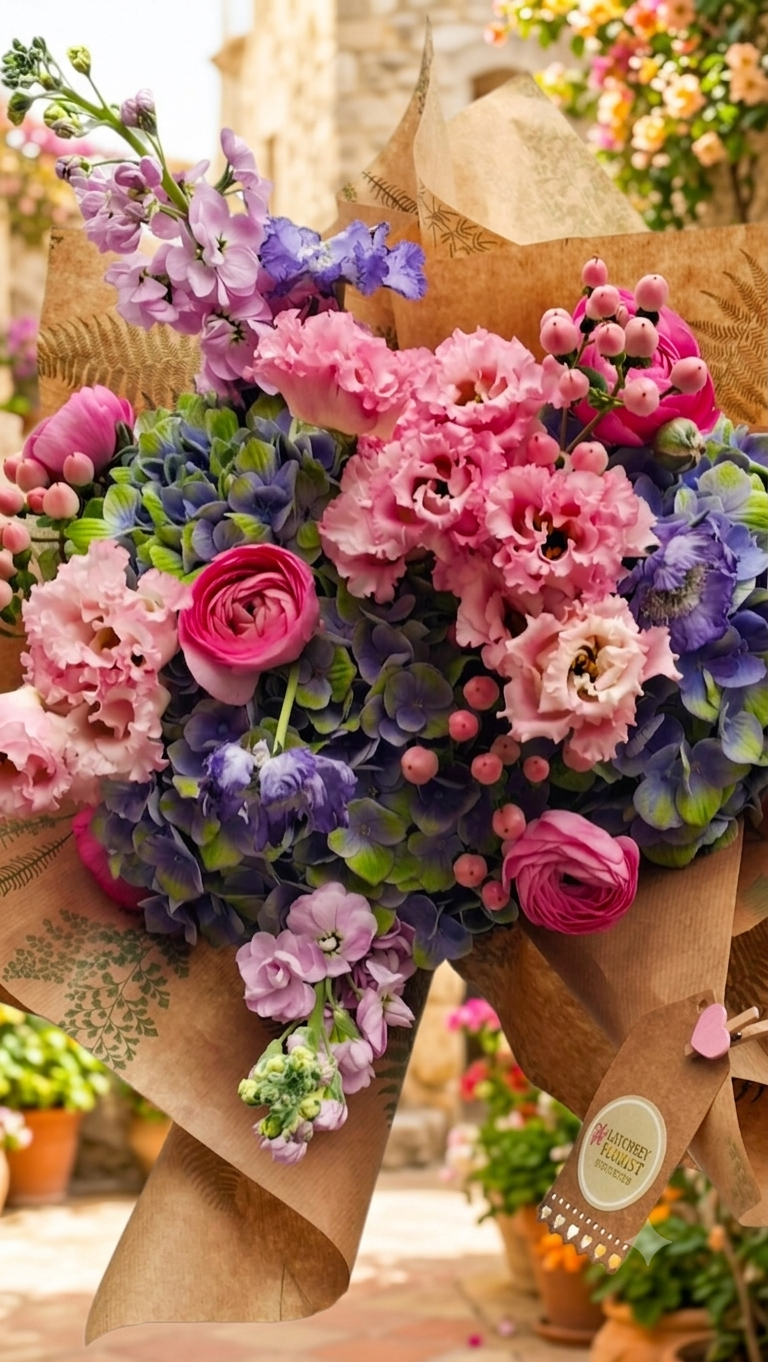 Florist Choice — 🌿 Each bespoke hand-tie in our signature style is florist choice. We focus on the blooms not stem c